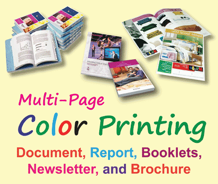 VancouverColorPrinting.com Cheapest 1-3 Days Fast Color Booklet -  Brochure Printing in Vancouver