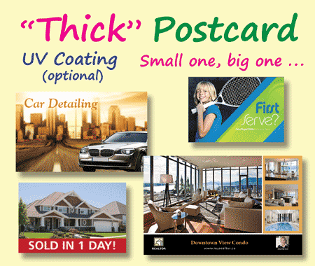 Vancouver Color Printing Company  Cheapest 1-3 Days Fast Postcard Printing Service in Vancouver